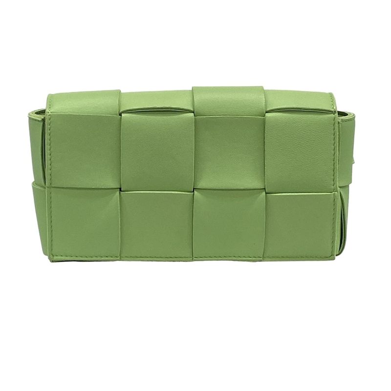 Bottega Veneta Waist Pouch Beautiful Cassette Belt Bag Light Green