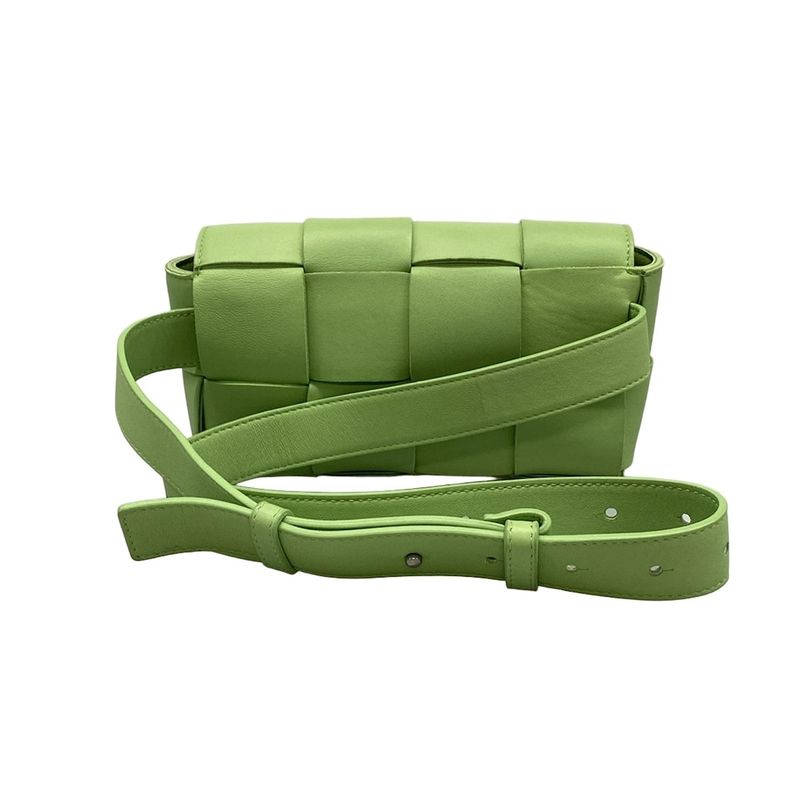 Bottega Veneta Waist Pouch Beautiful Cassette Belt Bag Light Green