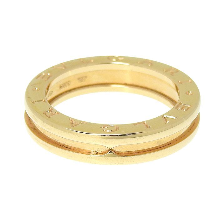 Bvlgari Bulgari B-zero1 1 Band Ring 18K Pink Gold 750 Pink Gold #53 Equivalent