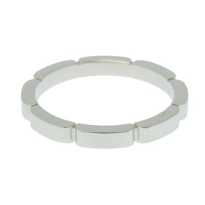 Cartier Mayon Panthère Ring 18K White Gold 750 White Gold #58 Equivalent To