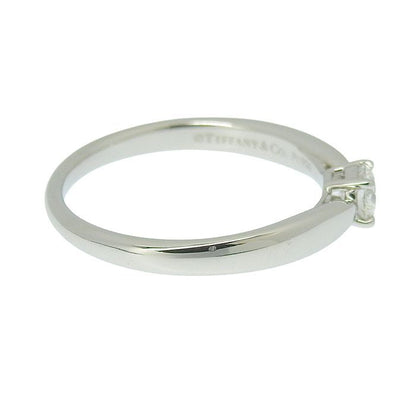 Tiffany & Co Harmony Solitaire Diamond Ring Pt950 Platinum Diamond 0.22ct No 11