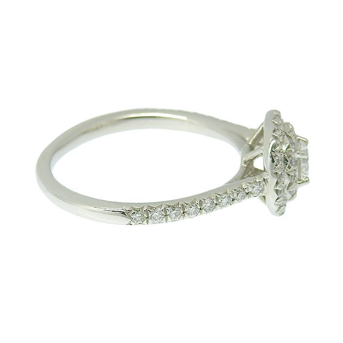 Tiffany & Co Soleste Diamond Ring Pt950 Platinum Diamond Approx Size 8.5 Ring
