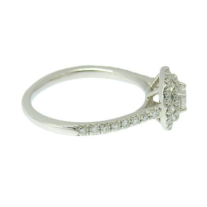 Tiffany & Co Soleste Diamond Ring Pt950 Platinum Diamond Approx Size 8.5 Ring