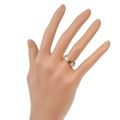 Cartier Mini Love 8P Diamond Ring 18K Pink Gold 750 Pink Gold Diamond #49