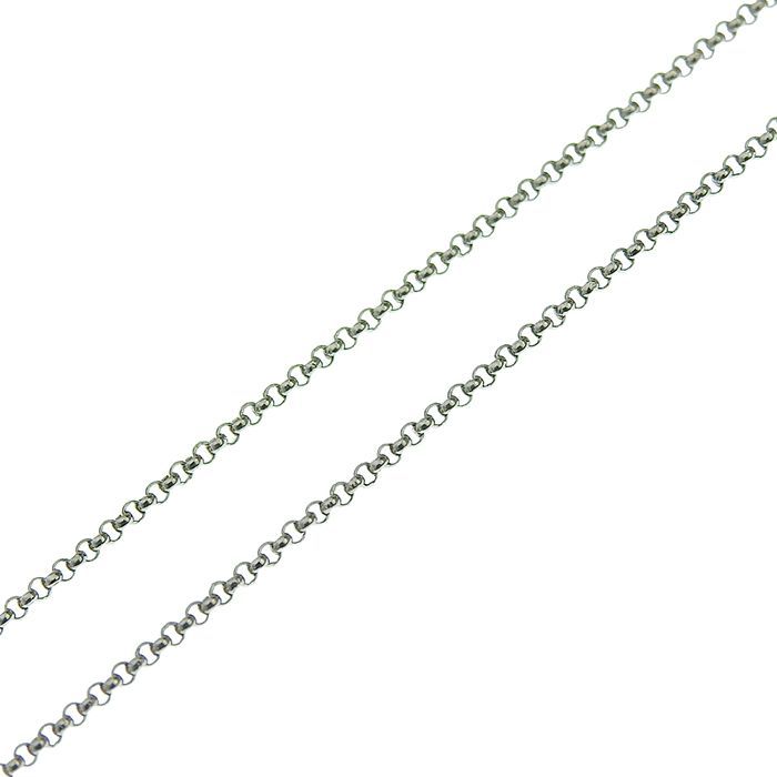 Bvlgari Bulgari Serpenti Small Cross Diamond Necklace 354038 18K White Gold 750