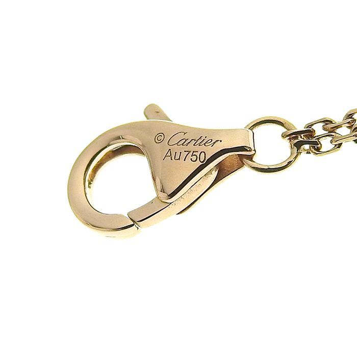 Cartier Trinity Necklace B7218200 18K Yellow Gold 18K White Gold 18K Pink Gold