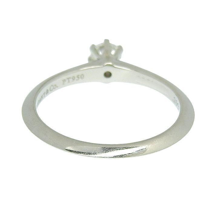 Tiffany & Co Tiffany & Co Solitaire Diamond Ring Pt950 Platinum Diamonds 0.20ct