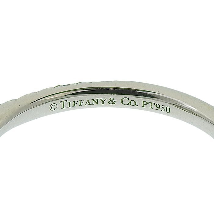 Tiffany & Co Soleste Diamond Ring Pt950 Platinum Diamond Approx Size 8.5 Ring