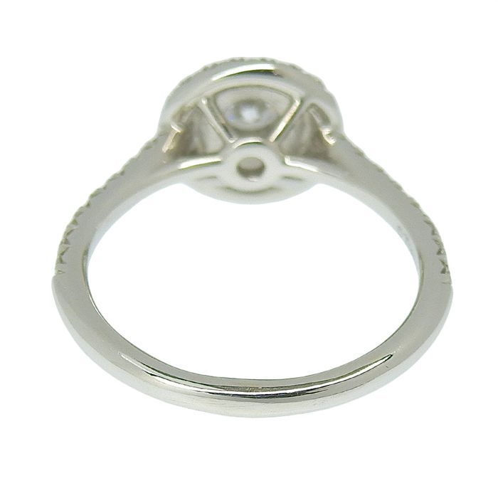 Tiffany & Co Soleste Diamond Ring Pt950 Platinum Diamond Approx Size 8.5 Ring