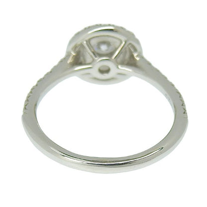 Tiffany & Co Soleste Diamond Ring Pt950 Platinum Diamond Approx Size 8.5 Ring