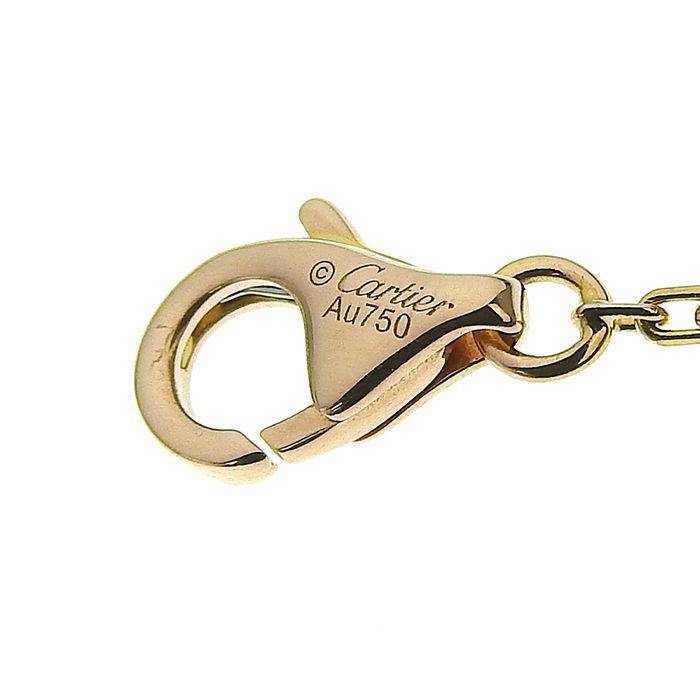 Cartier Diamants Léger Heart Diamond Necklace B7059400 18K Pink Gold 750 Pink