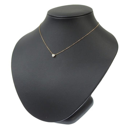 Cartier Diamants Léger Heart Diamond Necklace B7059400 18K Pink Gold 750 Pink