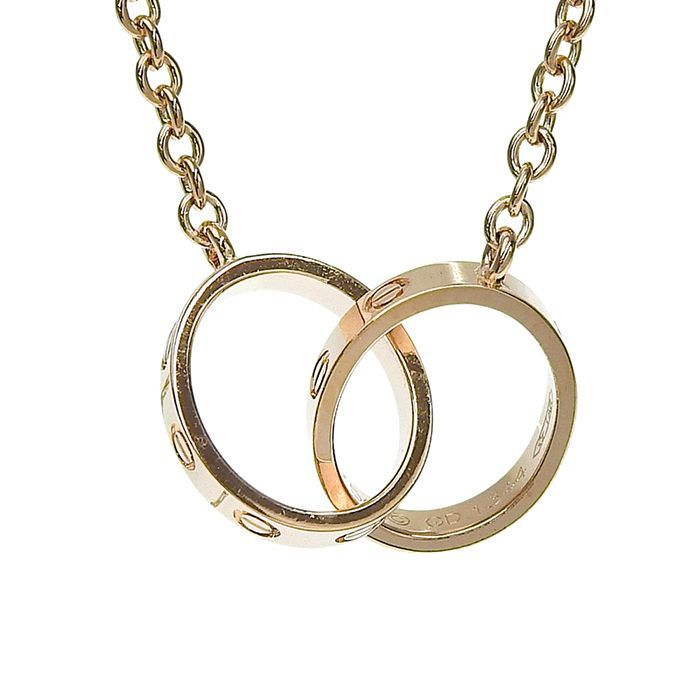 Cartier Baby Love Necklace 18K Pink Gold 750 Pink Gold 44.5cm (17.52in)