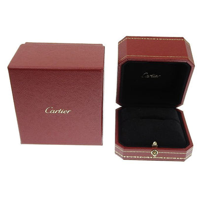 Cartier Love Ring 3P Diamond Classic Model 18K White Gold 750 White Gold