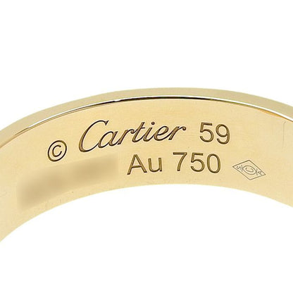 Cartier Love Ring Classic Model 18K Pink Gold 750 Pink Gold #59 Approx 19