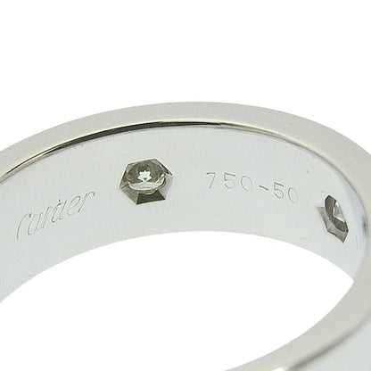 Cartier Love 6P Diamond Ring B4026050 18K White Gold 750 White Gold Diamond #50