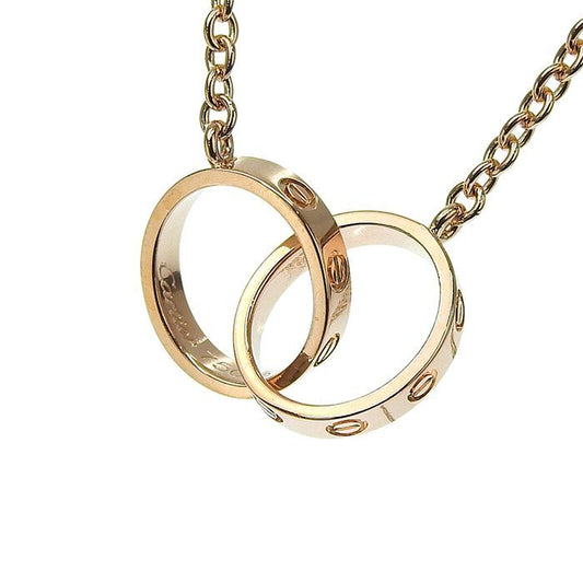 Cartier Baby Love Necklace 18K Pink Gold 750 Pink Gold 44.5cm (17.52in)