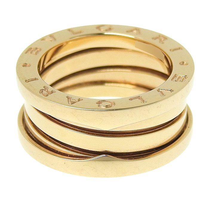 Bvlgari Bulgari B-zero1 3 Band Ring 18K Pink Gold 750 Pink Gold #49 Equivalent
