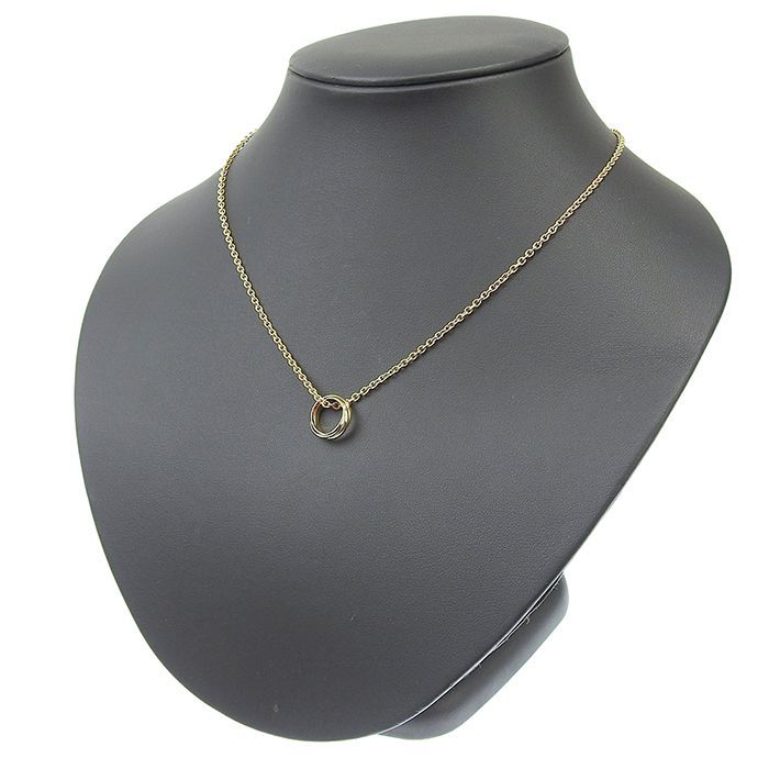 Cartier Trinity Necklace 18K Yellow Gold 18K White Gold 18K Pink Gold 750