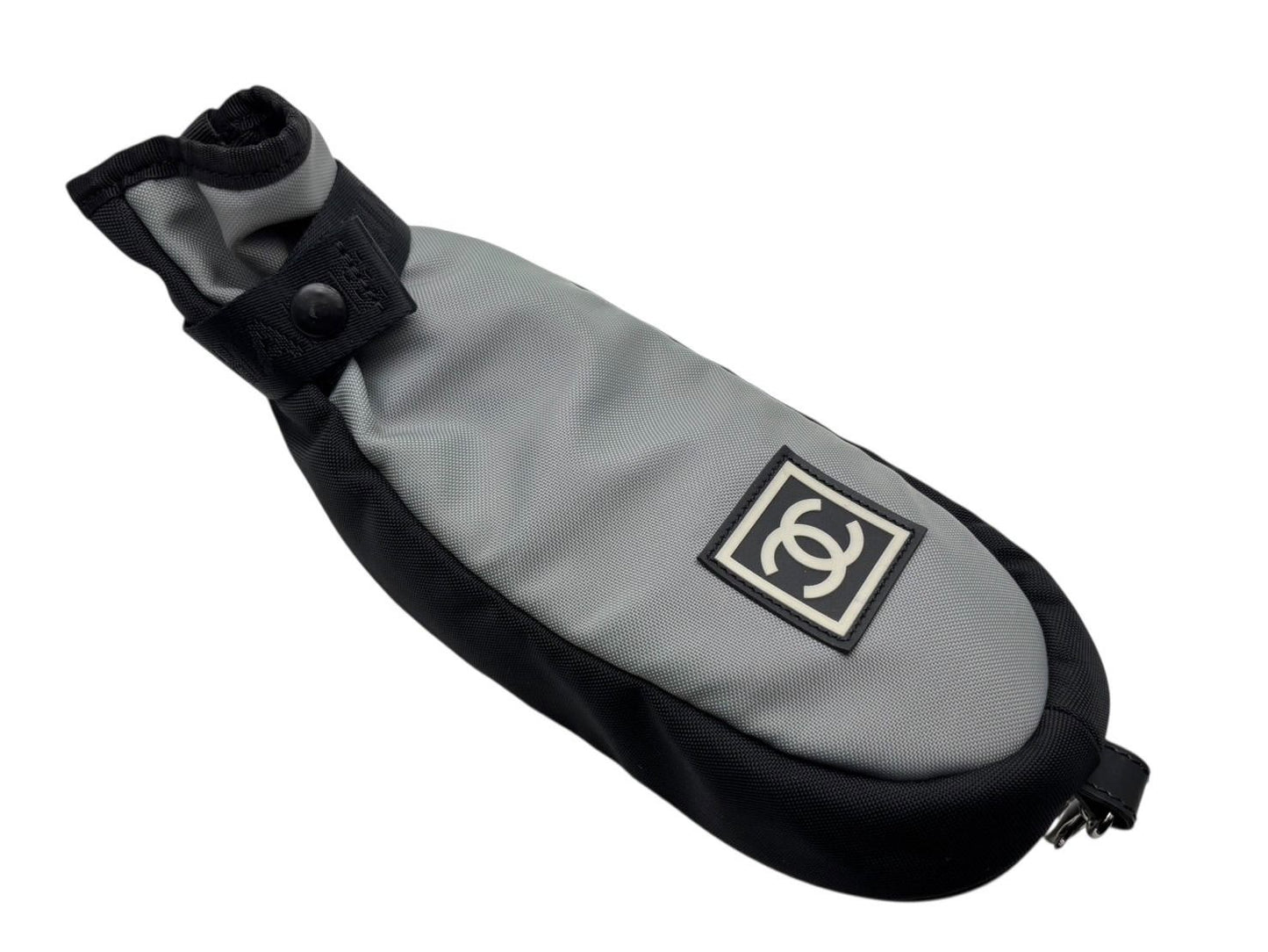Chanel Sports Line Golf Club Head Cover CC Logo Nylon Black — view 2