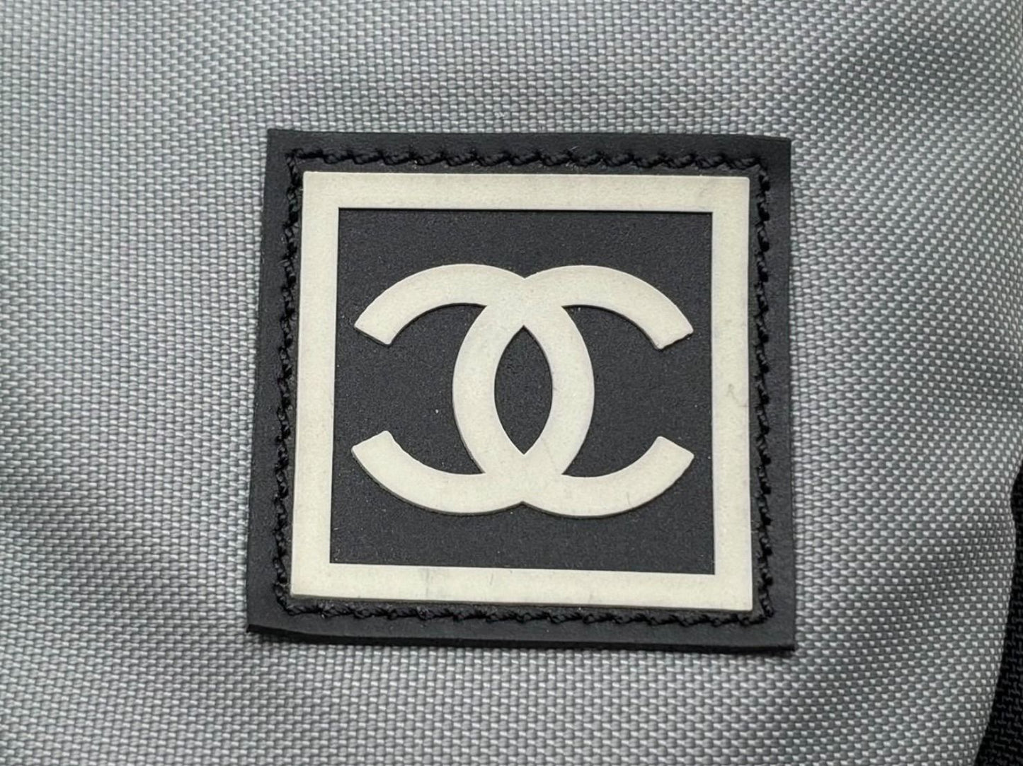 Chanel Sports Line Golf Club Head Cover CC Logo Nylon Black — view 8