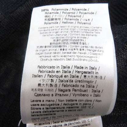 □fendi 2024 Fzy063 FF Logo Zucca Total Light Hand Long Sleeve Knit Sweater Navy