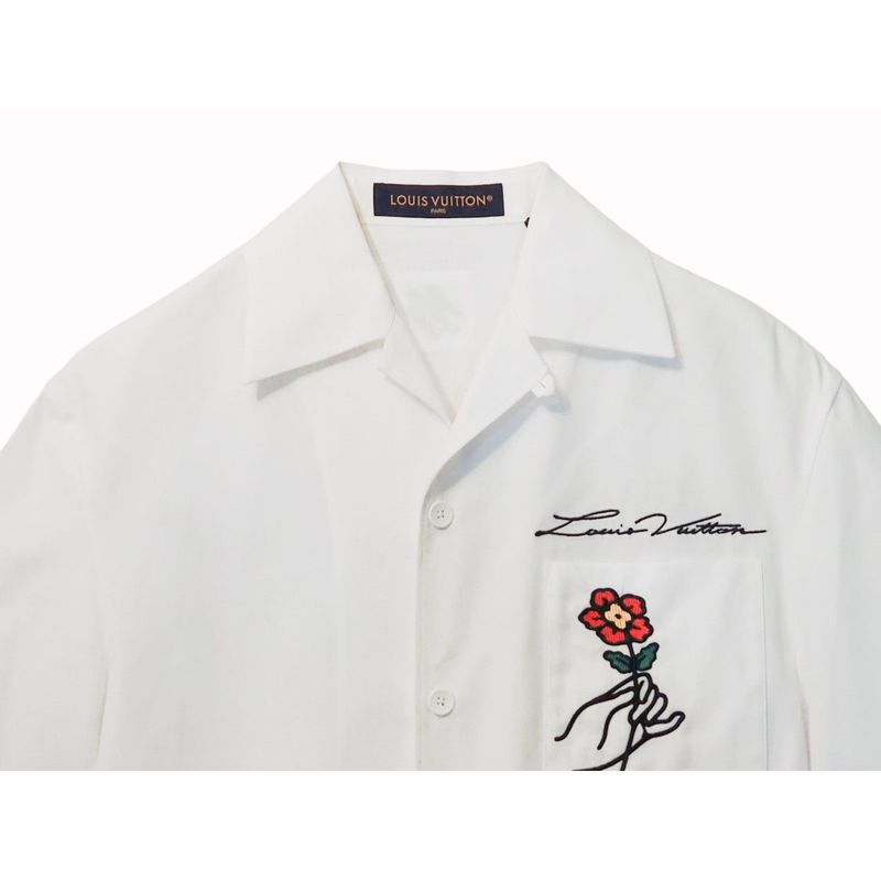 Louis Vuitton Short Sleeve Shirt Short Sleeve Tops Men's Marque Lvuitton