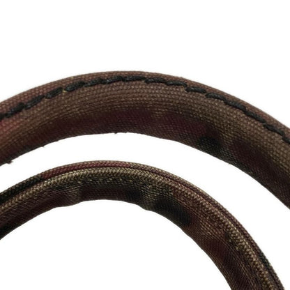 Prada Tote Bag Canapa B2642b Black And Red Camouflage Pattern