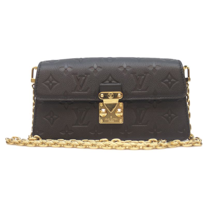 Louis Vuitton M82637 Monogram Amplant Black Wallet On Chain Metis