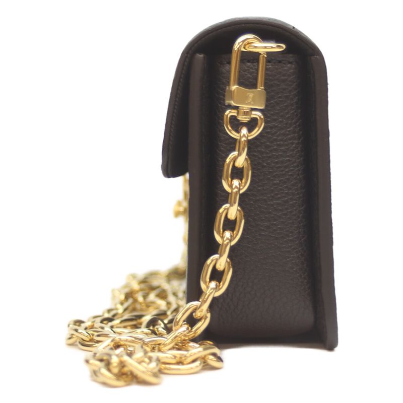 Louis Vuitton M82637 Monogram Amplant Black Wallet On Chain Metis