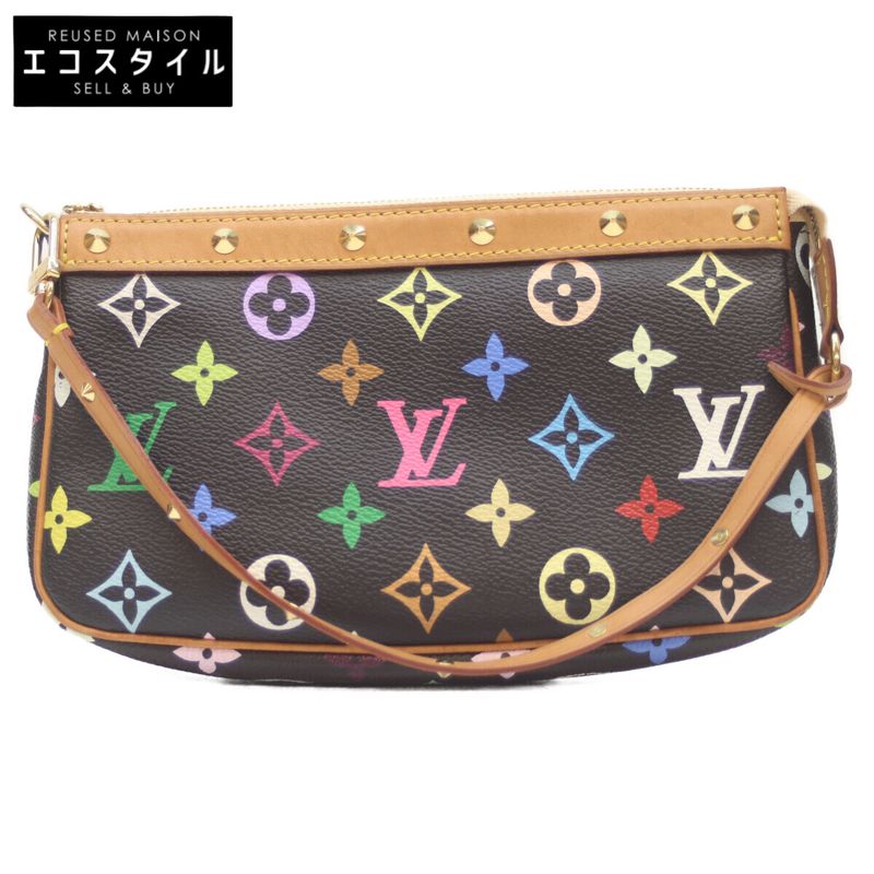 Louis Vuitton M92648 03 Monogram Multicolor Noir Pochette Accessoire