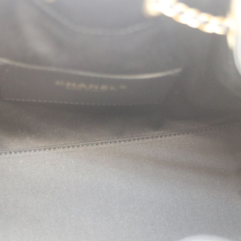 Chanel 25SS As5293 Black Caviar Grained Calfskin Ghardware Chanel 25 Small