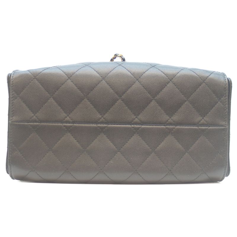 Chanel 25SS As5293 Black Caviar Grained Calfskin Ghardware Chanel 25 Small