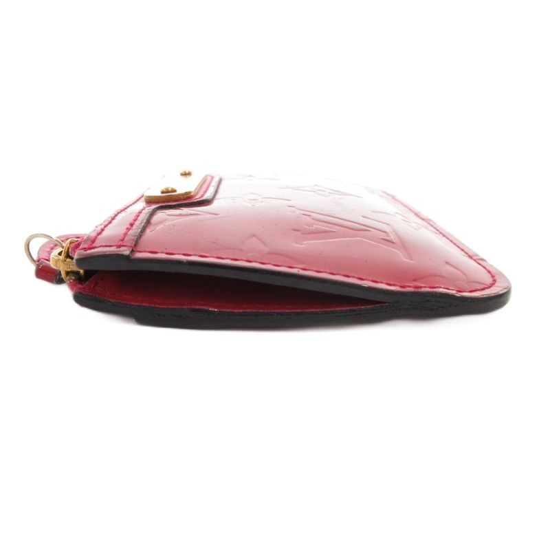 Louis Vuitton M91669 Vernis Pochette Cles Coin Case Coin Purse Enamel Monogram