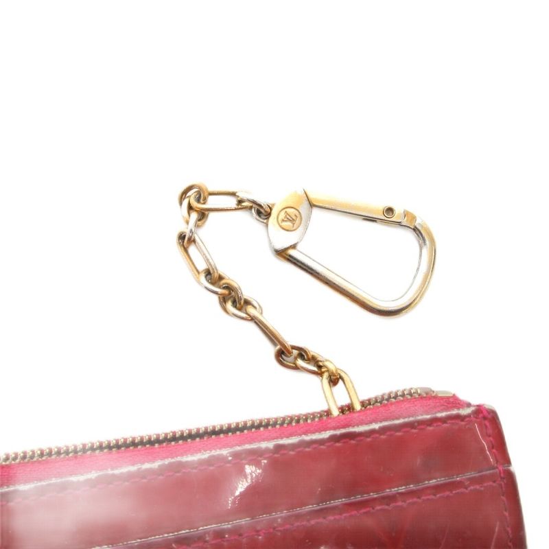 Louis Vuitton M91669 Vernis Pochette Cles Coin Case Coin Purse Enamel Monogram