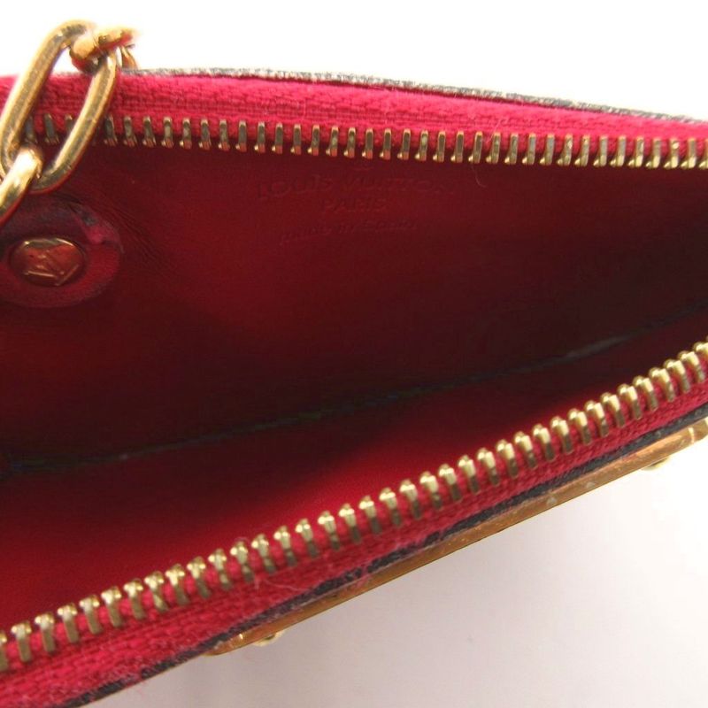 Louis Vuitton M91669 Vernis Pochette Cles Coin Case Coin Purse Enamel Monogram