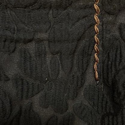 Prada Skirt Size 40 M Women - Black And Brown Knee Length Floral Pattern