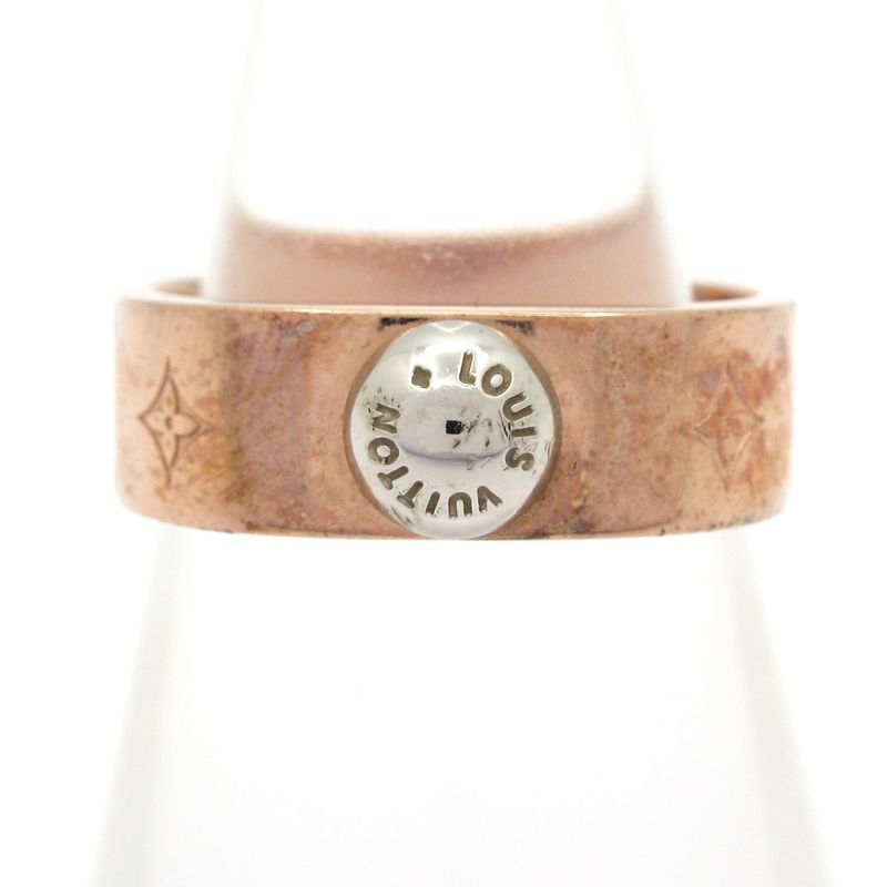Louis Vuitton Ring M Ring Nanogram M00214 Pink Gold