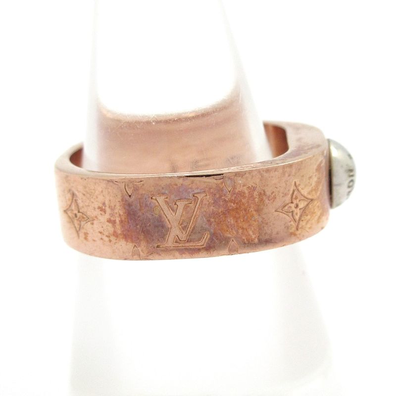 Louis Vuitton Ring M Ring Nanogram M00214 Pink Gold