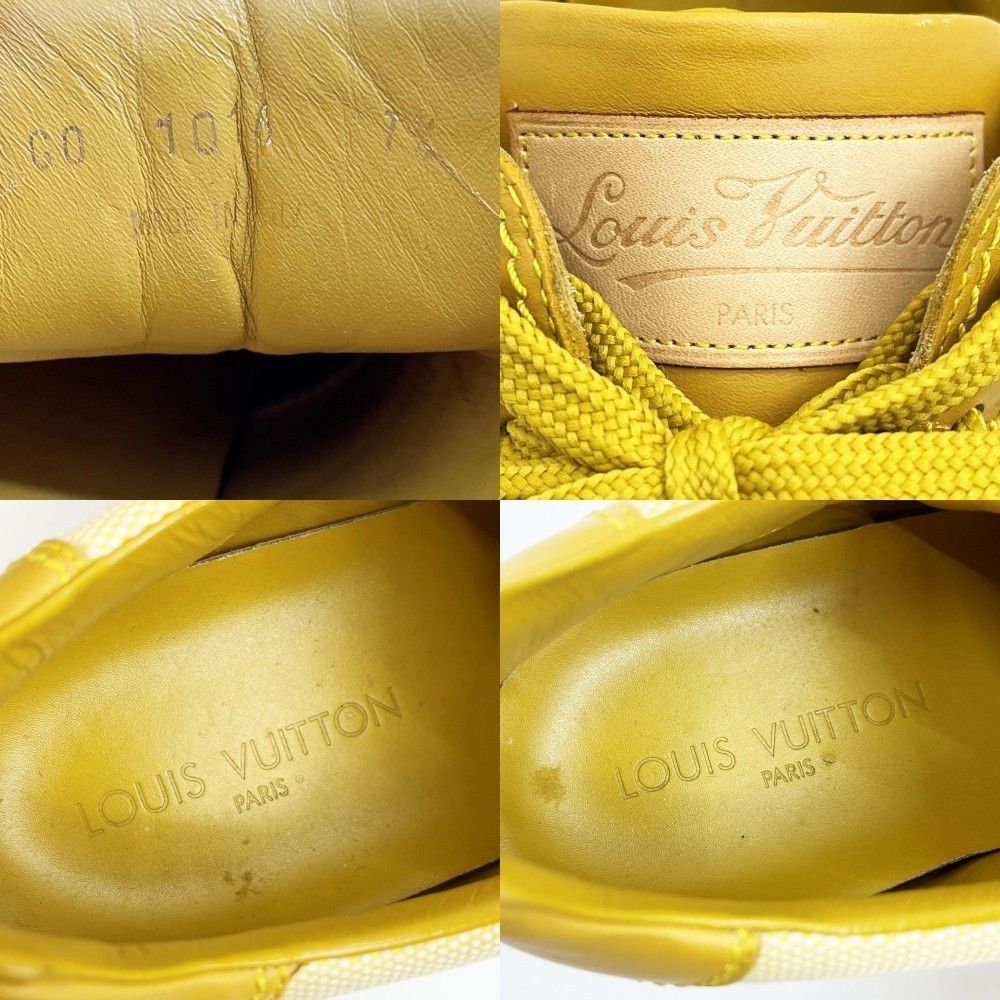 Louis Vuitton Sneakers Go1016 Beige X Yellow