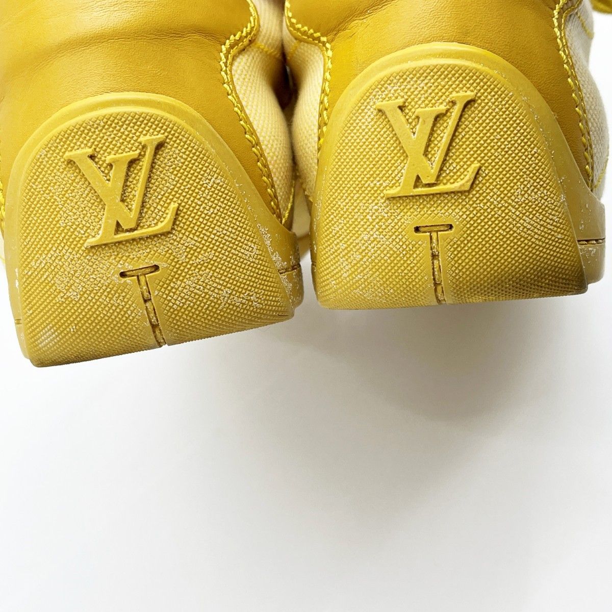 Louis Vuitton Sneakers Go1016 Beige X Yellow