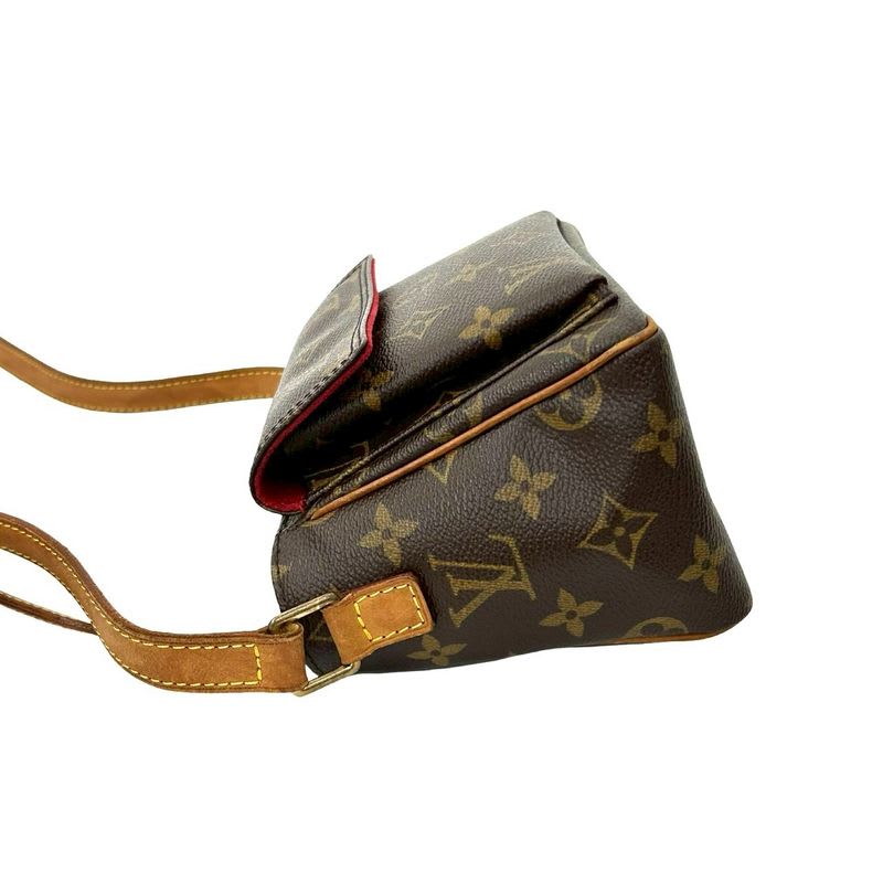 Louis Vuitton Vintage Vivacite PM Monogram Leather Mini Shoulder Bag Pochette