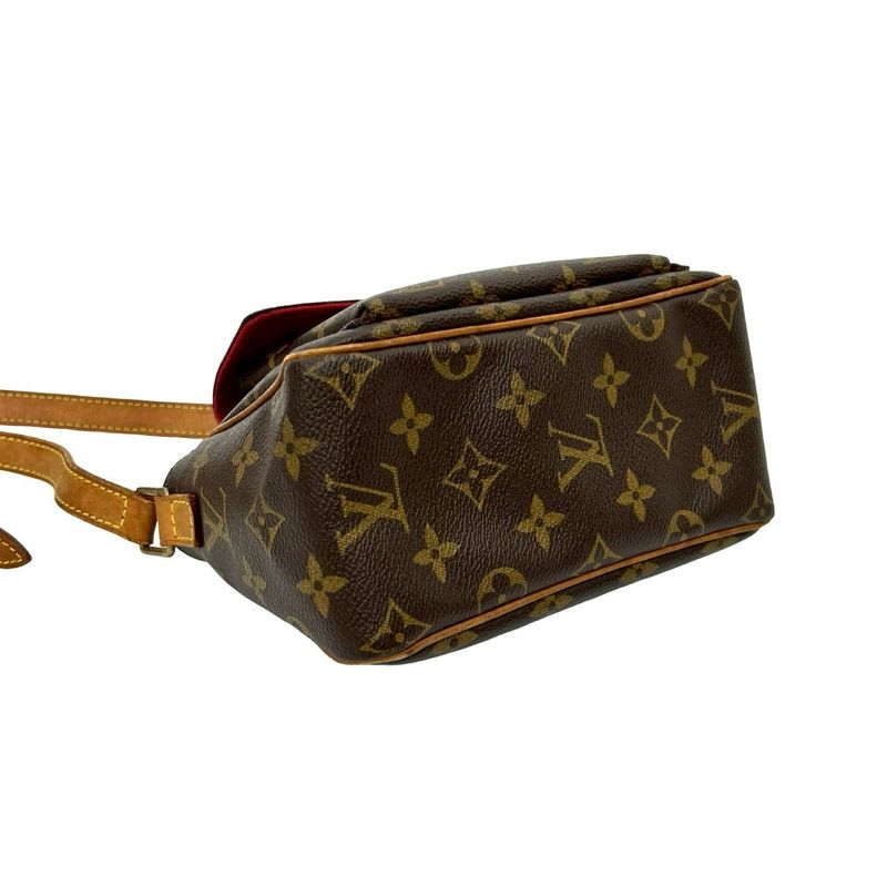 Louis Vuitton Vintage Vivacite PM Monogram Leather Mini Shoulder Bag Pochette