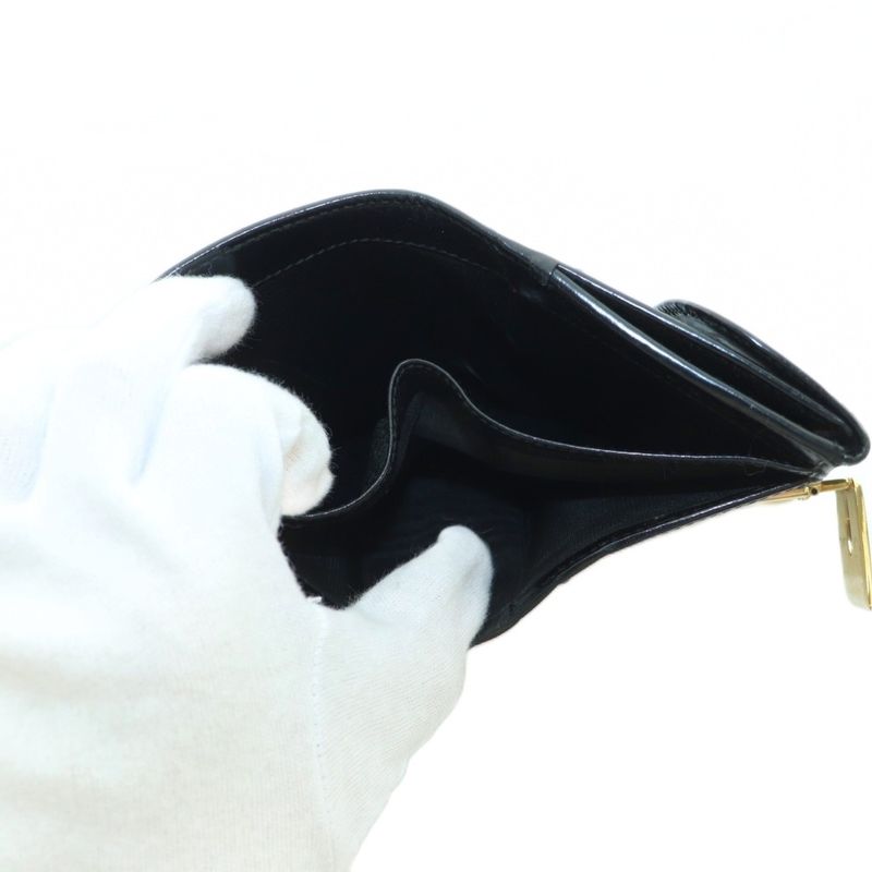 Gucci Wallet Fold Change Purse Black 035 2265 1909 MI - OS - OH