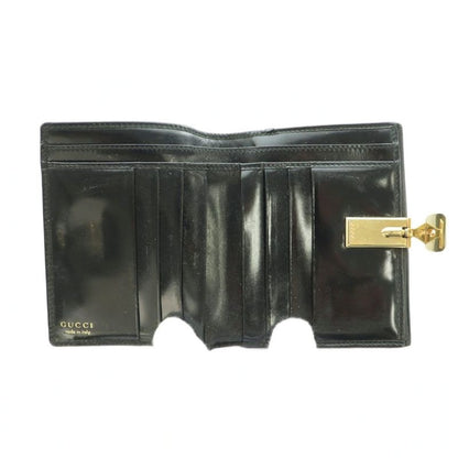 Gucci Wallet Fold Change Purse Black 035 2265 1909 MI - OS - OH