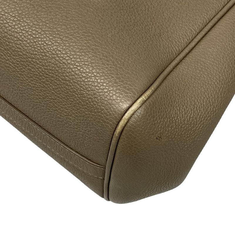 Celine Tote Bag Small Fold Cabas Gray Beige