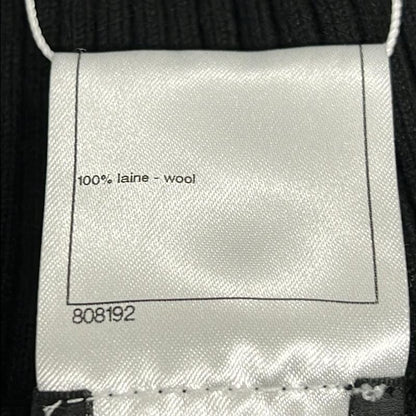 Chanel Dress Size 34 S Women - P47277 Black Long Sleeves Knit Knee Length 2014