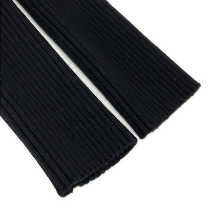 Chanel Dress Size 34 S Women - P47277 Black Long Sleeves Knit Knee Length 2014