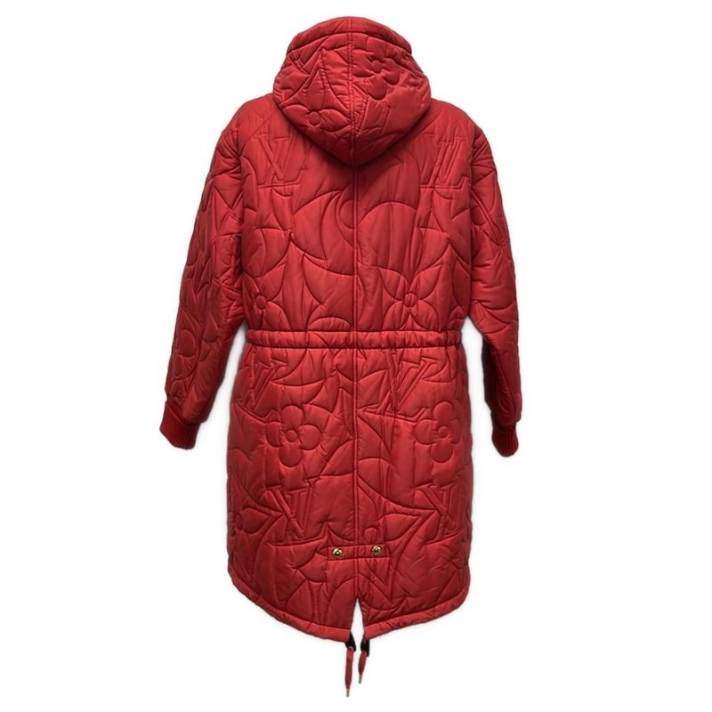 Louis Vuitton Coat Size 34 S Women - Rw231w RX3 Foow24 Red Long Sleeve Quilted