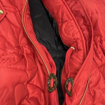 Louis Vuitton Coat Size 34 S Women - Rw231w RX3 Foow24 Red Long Sleeve Quilted